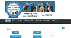 Desktop Screenshot of alcovypet.com